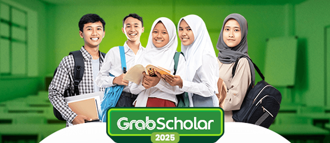 Banner Pengumuman GrabScholar 2025